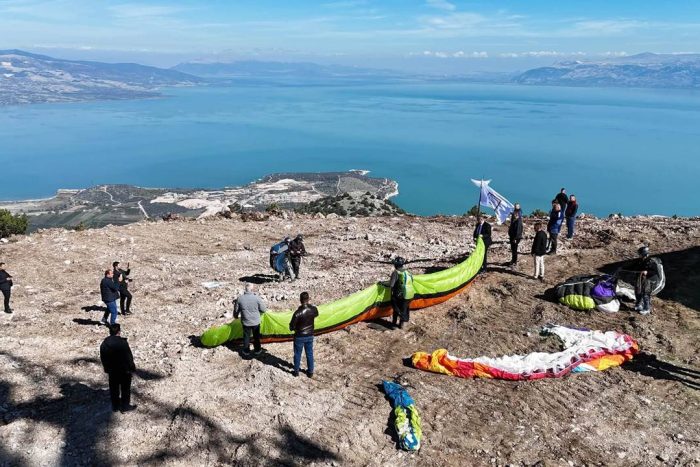 Eğirdir Karatepe Yamaç Paraşütü Alanı’nda Çalışmalar Sürüyor