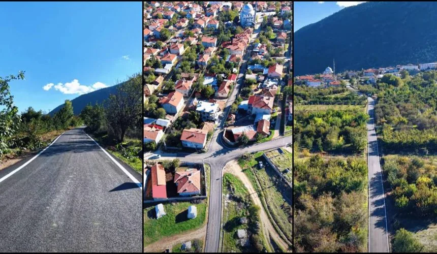 Şarkikaraağaç’ın Gedikli Köyünde Sıcak Asfalt Çalışmaları Tamamlandı