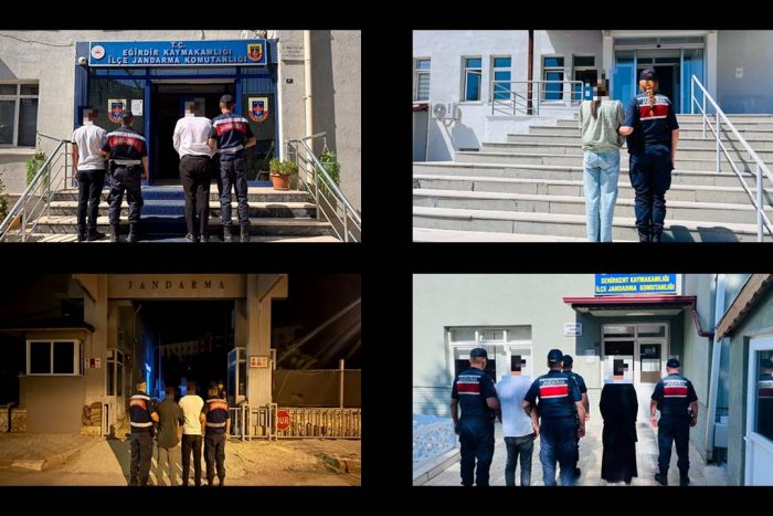 Isparta Jandarmasından Düzensiz Göçle Mücadele: 110 Yabancı Uyruklu Şahsa Adli ve İdari İşlem!