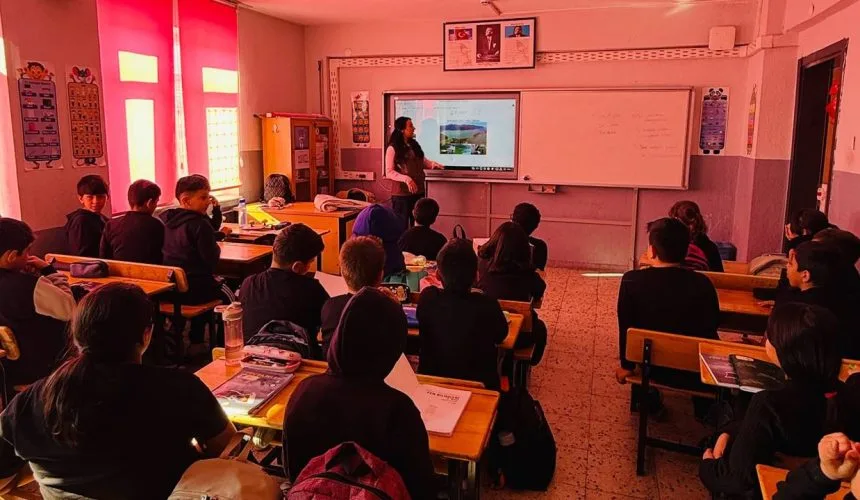 Isparta DKMP’den Öğrencilere Tabiat Eğitimi