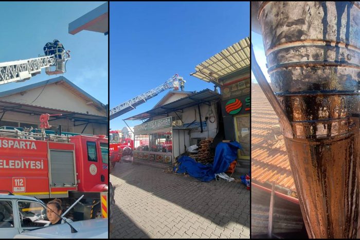 Isparta’da Pide Salonunda Korkutan Yangın: İtfaiye Ekipleri Alevleri Büyümeden Söndürdü