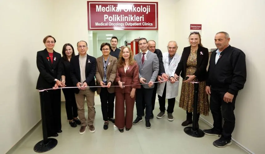SDÜ Hastanesi Onkoloji ve Kemoterapi Merkezi Yenilendi: Açılışta Pembe Kurdele Kesildi